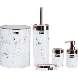 ست سرویس بهداشتی 5 پارچه AcarمدلGlare Bronz