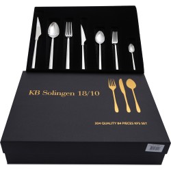سرویس قاشق و چنگال 84 پارچه امسان مدل Emsan KB Solingen
