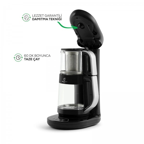 چایساز و قهوه ساز سخنگو کاراجا Robotea Connect کروم