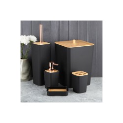 ست سرویس بهداشتی 5 پارچه Perotti مدلBraga Black Rose