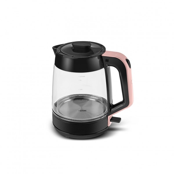 چایساز شیشه ای کاراجا Glass Tea رزگلد