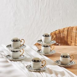 سرویس قهوه خوری 6نفره کاراجا مدل Gemlik