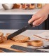 سرویس چاقو 6 پارچه کاراجا مدل Black Stone