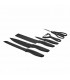 سرویس چاقو 6 پارچه کاراجا مدل Black Stone