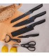 سرویس چاقو 6 پارچه کاراجا مدل Black Stone