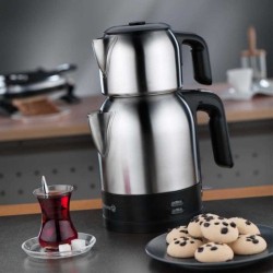 چای ساز کرکمازمدل Demkolik A359 رنگ سیاه