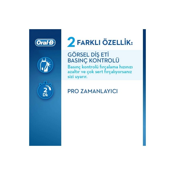 مسواک برقی اورال بی مدل PRO2 2900 - Black Edition