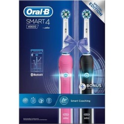 مسواک برقی اورال-بی مدل Smart 4 4900 بسته ۲ عددی