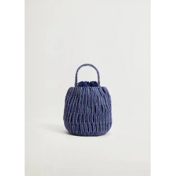 کیف دستی زنانه مانگو مدل بافتنی گره ای